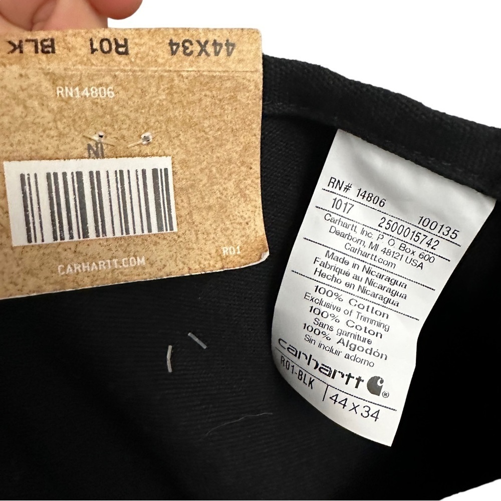 CARHARTT Duck Canvas Relaxed Fit Utility Overalls - Picture 13 of 15
